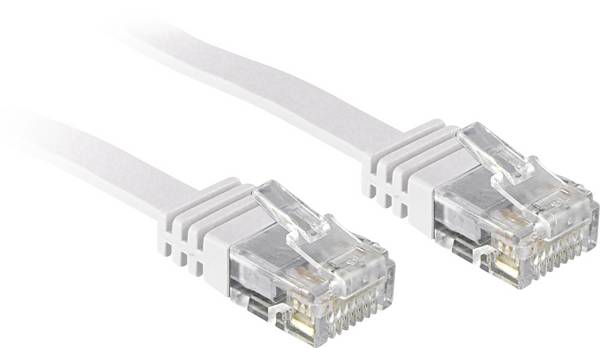 <br>  LINDY<br>  47502<br>  RJ45<br>  Câble réseau, câble patch<br>  CAT 6<br>  U/UTP<br>  2.00 m<br>  blanc<br>  avec cliquet d'encastrement<br>  1 pc(s)<br>