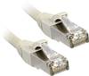 LINDY 47244 RJ45 Câble réseau, câble patch CAT 6 F/UTP 2.00 m gris avec cliquet d'encastrement 1 pc(s)