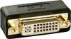 LINDY 41098 DVI Adaptateur [1x DVI femelle 24+5 pôles - 1x DVI mâle 24+5 pôles] noir