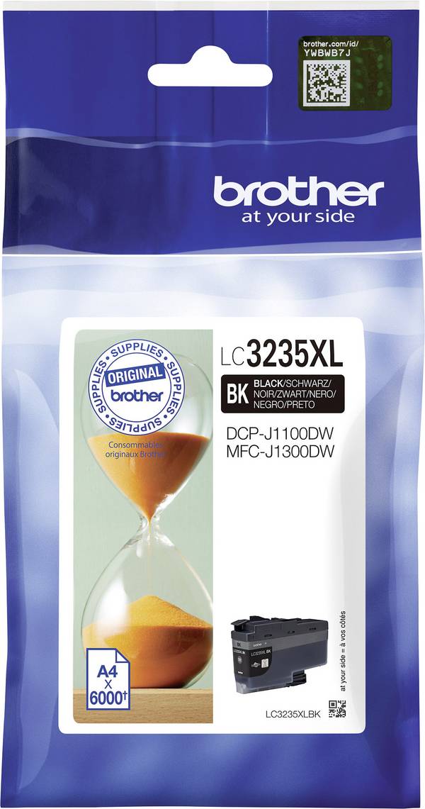Brother Encre LC-3235XLBK d'origine noir LC-3235 XL BK