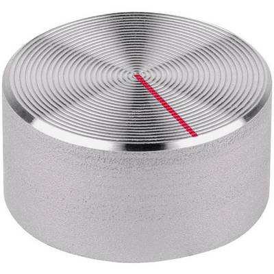 Tête de bouton rotatif Mentor 512.61  aluminium (Ø x H) 20 mm x 15 mm 1 pc(s)