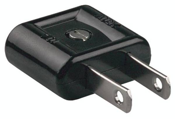 Bachmann 910.178 Fiche d'alimentation USA plastique 250 V noir IP20