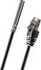 B + B Thermo-Technik DS1820-PUR-2M DS1820-PUR-2M Sonde de température -55 à +125 °C
