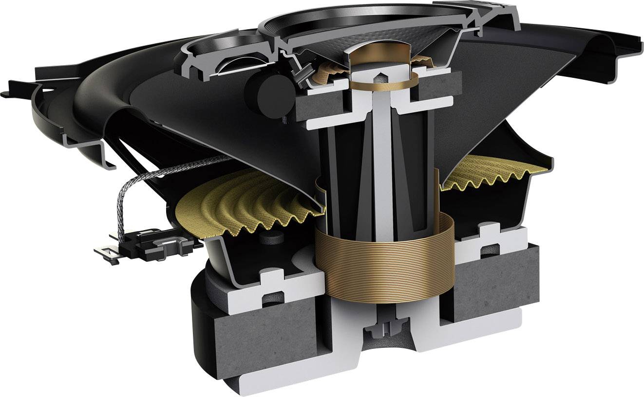 Pioneer TS-A1370F Haut-parleur triaxial 3 voies à encastrer 300 W Contenu: 1 pc(s)-2