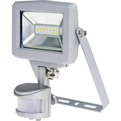 Projecteur LED extérieur avec détecteur de mouvements AS Schwabe Slimline 46416 CEE: F (A - G) 10 W blanc neutre