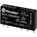 Finder 34.51.7.024.0310 Relais pour circuits imprimés 24 V/DC 6 A 1 NO (T) 1 pc(s)
