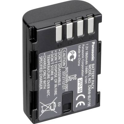 Batterie pour appareil photo Panasonic DMW-BLF19, DMW-BLF19E, DMW-BLF19PP 7.2 V 1860 mAh DMWBLF19E