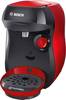 Bosch Haushalt Happy TAS1003 Machine à capsules rouge robinet d'évacuation réglable en hauteur