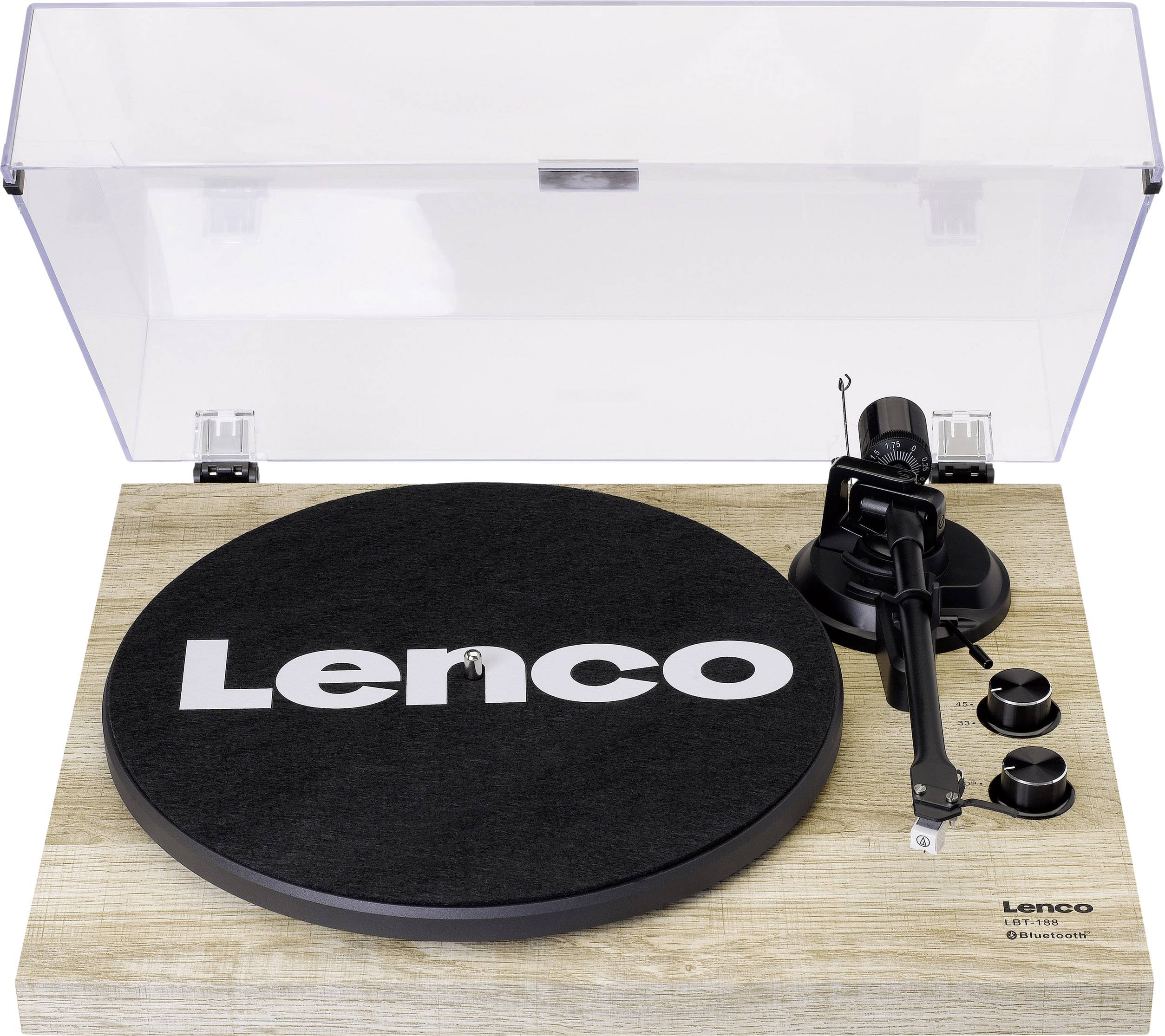 Lenco - Platine vinyle à entraînement direct avec encodage USB/PC