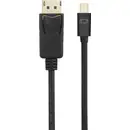 Câble adaptateur Renkforce Mini-Display / DisplayPort Fiche mâle Mini DisplayPort, Fiche mâle DisplayPort 1.50 m noir RF