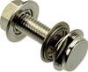 Hager N94N Vis de fixation pour compteur HAGER N94N VE3 Rail collecteur acier métal 1 set