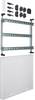Hager UD32A1 Plastron fermé HAGER UD32A1 Bornier Nbr de rangées 3 vin rouge 1 pc(s)