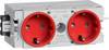 Hager GS20003020 Canal d'allège module enfichable (l x H x P) 120 x 50 x 61 mm 1 pc(s) rouge (signalisation)