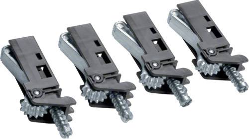 Hager VZ405N Hager Griffes de fixation Volta VZ405N Kit pour mur creux gris 1 pc(s)