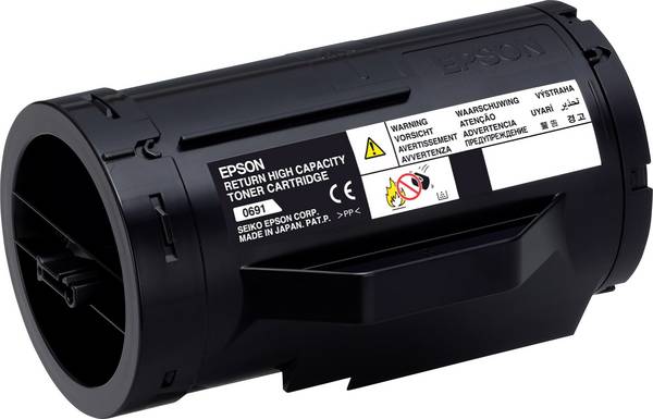 Epson Cassette de toner 0691 C 13 S0 50691 d'origine noir 10000 pages