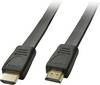 Câble de raccordement LINDY HDMI Fiche mâle HDMI-A, Fiche mâle HDMI-A 2.00 m noir 36997 4K UHD Câble HDMI