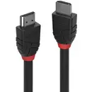 Câble de raccordement LINDY HDMI Fiche mâle HDMI-A, Fiche mâle HDMI-A 1.00 m noir 36471 4K UHD Câble HDMI