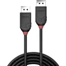 Câble de raccordement LINDY DisplayPort Fiche mâle DisplayPort, Fiche mâle DisplayPort 0.50 m noir 36490 Câble DisplayPo