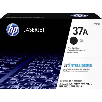 Cartouche de toner HP LaserJet 37A, noir. Compatible avec HP LaserJet Enterprise M607, M608, M609, MFP M631, MFP M632, MFP M633.