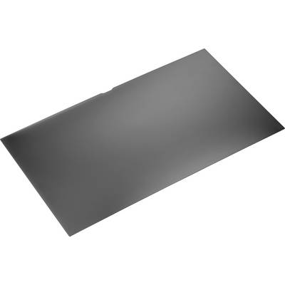 Un morceau rectangulaire, brillant, noir de métal ou de plastique est posé à plat, photographié légèrement en biais.