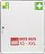 Un armoire à pharmacie blanche avec des impressions rouges 'ÉCOLE Premiers Secours XS-XXL'. Symboles verts pour trousses de secours en haut.