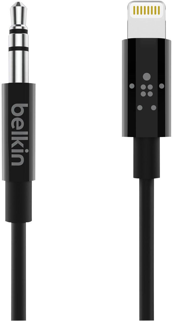 BELKIN Câble audio 3.5 mm avec connecteur Lightning 90cm-1