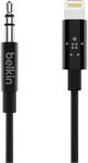 Câble audio noir Belkin AV10172BT03-BLK 0.9m 3.5mm