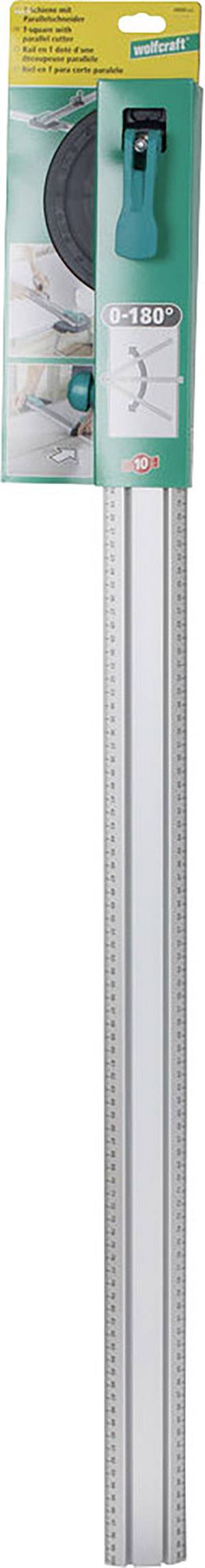 Massicot linéaire avec coupe-cercle intégré dans son emballage de produit. Adapté pour la découpe précise de cercles sur différents matériaux.