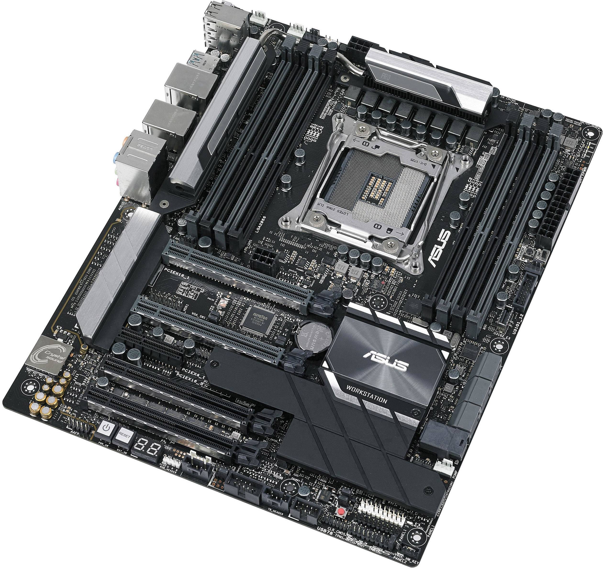 Asus WS C422 PRO/SE Carte mère Socket (PC) Intel® 2066 Facteur de forme (détails) ATX Chipset de la carte mère Intel® C4-4