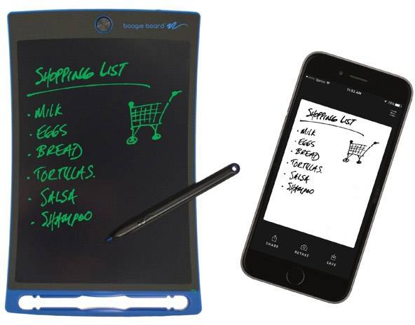 Boogie Board Jot 8.5 Écran interactif (eWriter) bleu-3