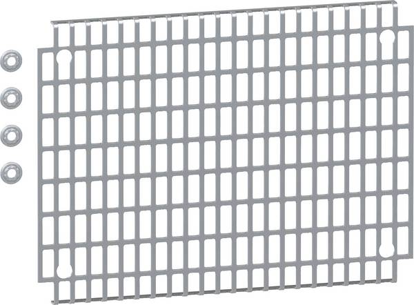 Schneider Electric AM1PA6040 Plaque de montage (L x l) 660 mm x 434 mm acier galvanisé  1 pc(s)