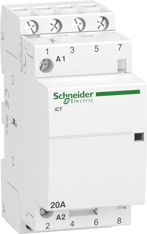 Schneider Electric A9C22824 Contacteur d'installation  4 NO (T) 1.6 W 400 V/AC 20 A    1 pc(s)