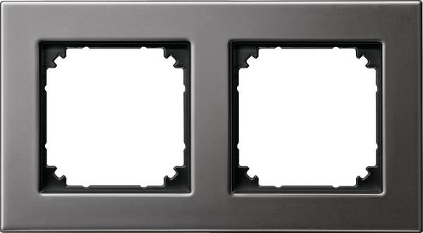Merten  Cadre Cache System M gris rhodium  475214 1 pc(s)