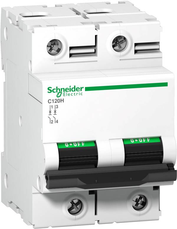 Schneider Electric A9N18502 A9N18502 Disjoncteur 100 A 250 V/DC