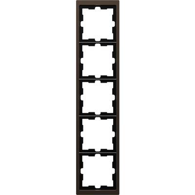 Cadre avec cinq champs rectangulaires vides empilés verticalement.