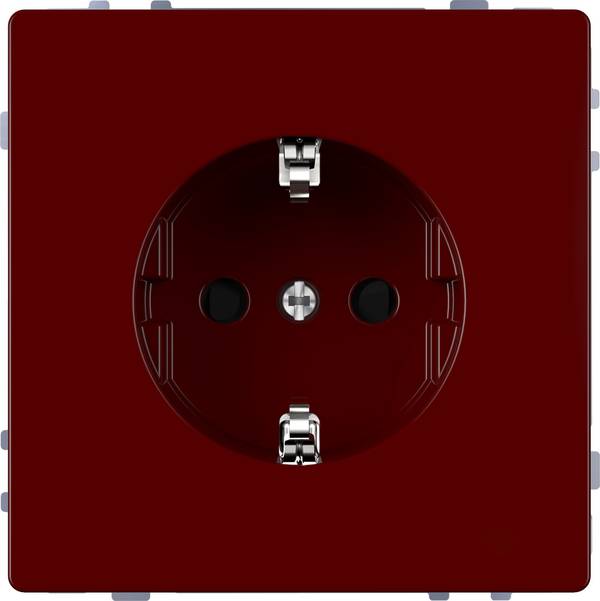 Merten   Prise de courant System Design rouge carmin MEG2300-6006 1 pc(s)