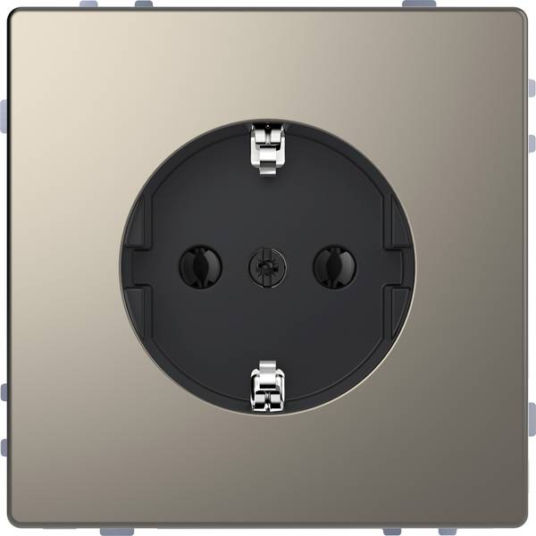 Merten   Prise de courant System Design nickel MEG2301-6050 1 pc(s)