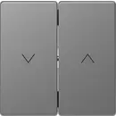 Merten Cache Interrupteur va-et-vient System Design acier inoxydable MEG3855-6036 1 pc(s)