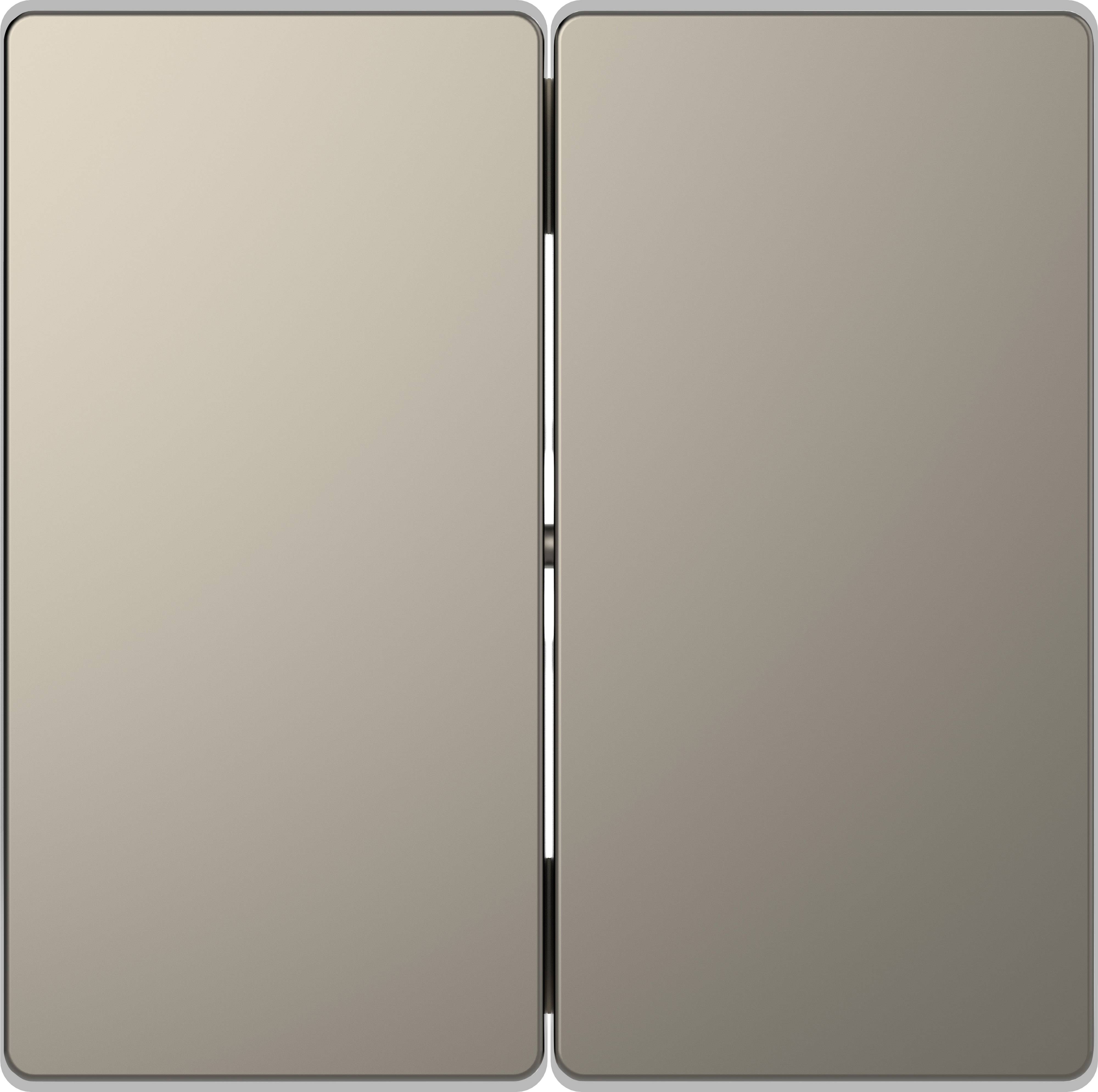 Deux miroirs côte à côte, identiques en apparence, formant une transition sans couture.