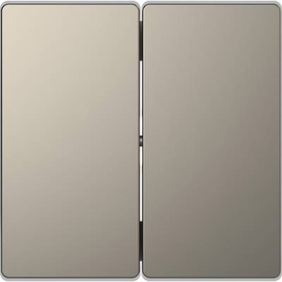 Deux miroirs côte à côte, identiques en apparence, formant une transition sans couture.