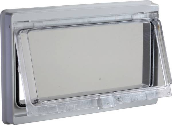 Schneider Electric NSYMW10M NSYMW10M Fenêtre vitrée couvercle transparent (L x l) 78 mm x 180 mm Polycarbonate 1 pc(s) Piece