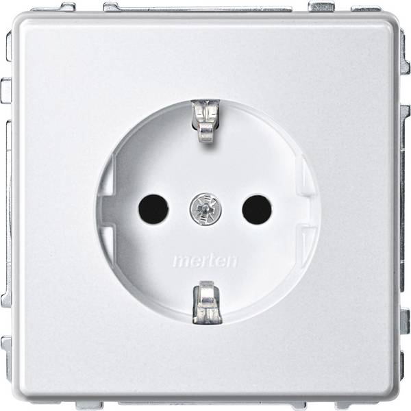 Merten   Prise de courant Aquadesign blanc polaire MEG2300-7219 1 pc(s)
