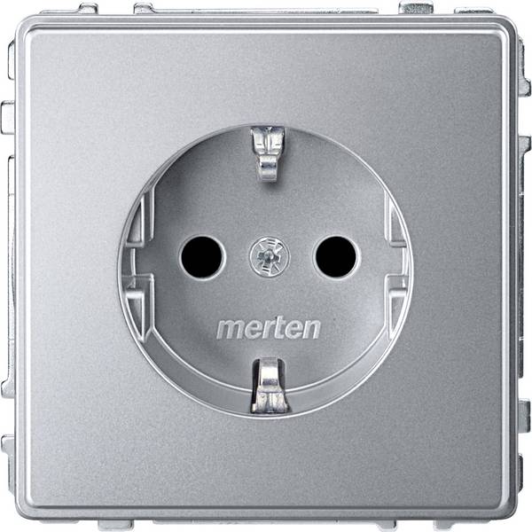 Merten   Prise de courant Aquadesign aluminium MEG2300-7260 1 pc(s)