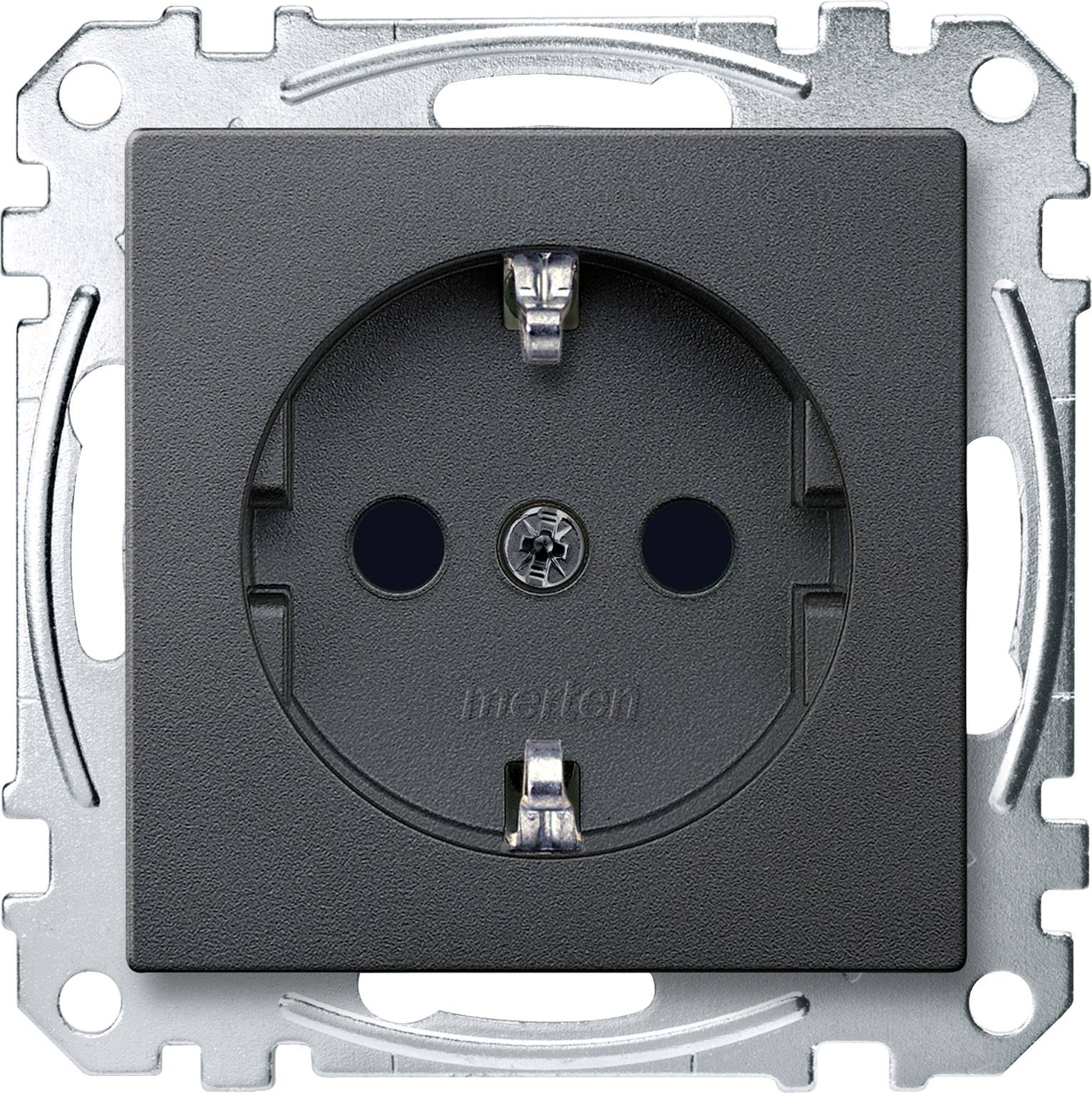 Merten Prise de courant System M anthracite MEG2400-0414 1 pc(s)