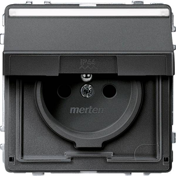 Merten   Prise de courant Aquadesign anthracite MEG2612-7214 1 pc(s)
