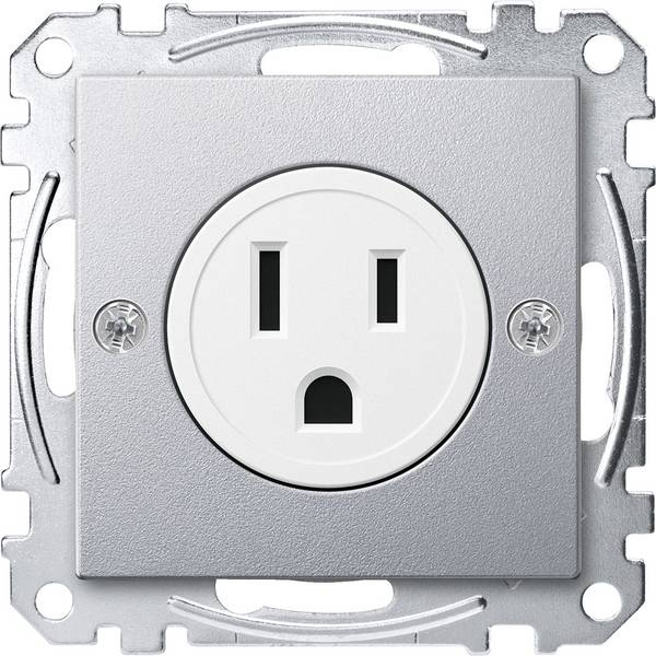 Merten   Prise de courant System M aluminium MEG2151-0460 1 pc(s)
