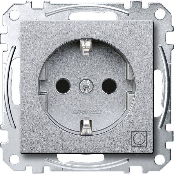 Merten   Prise de courant System M aluminium MEG2351-0460 1 pc(s)