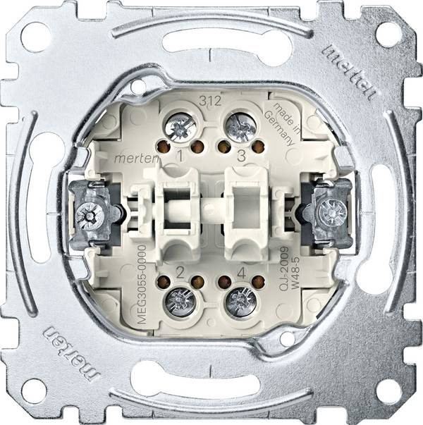 Merten x2 Insert Bouton-poussoir   MEG3055-0000 1 pc(s)