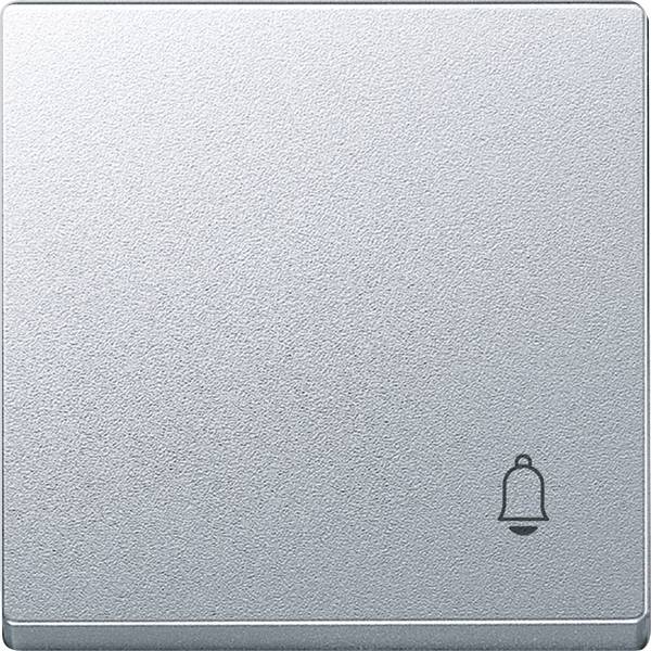 Merten  Cache Interrupteur va-et-vient System M aluminium MEG3305-0460 1 pc(s)