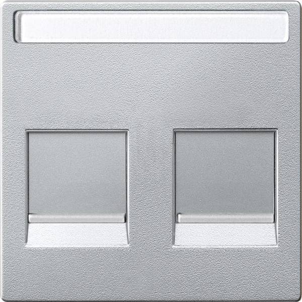 Merten  Cache Prise données RJ45 System M aluminium MEG4564-0460 1 pc(s)
